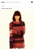 Knitting Pattern - Rico 268 - Creative Melange Chunky - Raglan Tunic & Sweater